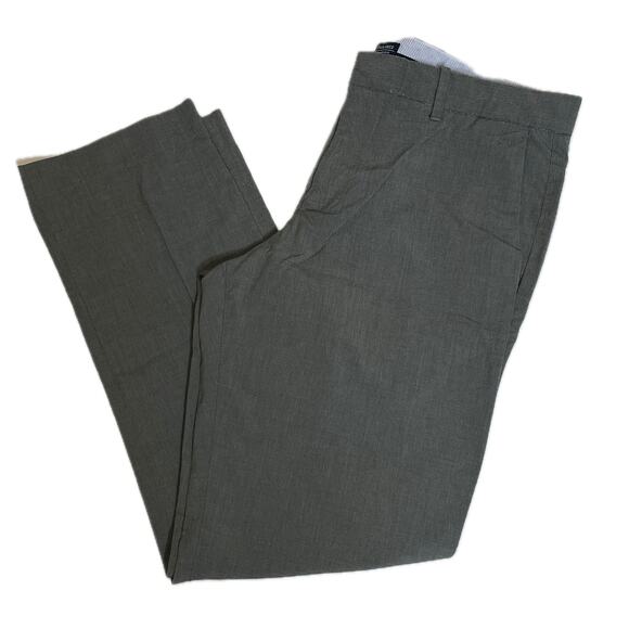 Gap Mens Tailored Khakis Slim Fit Pants with Pockets, Charcoal Gray - 34x30 - Picture 1 of 9